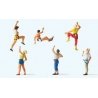 Recreation & Sports -- Freeclimbers pkg(6), HO, Preiser Kg 10606