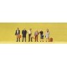 Pedestrians -- Standing Travellers, N, Preiser Kg 79187