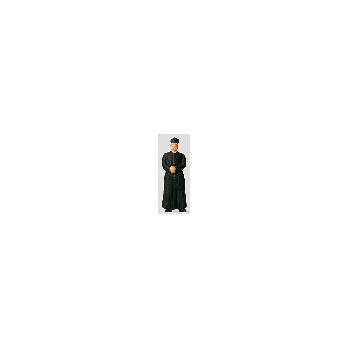 Individual Figures - Religious People -- Priest Wearing a Cassock, HO, Preiser Kg 28076
