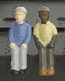Engineer & Fireman Figure Sets (Press Fit or Glue for All BLI Engines) -- Style A & B pk, HO, Broadway Limited Imports 1004