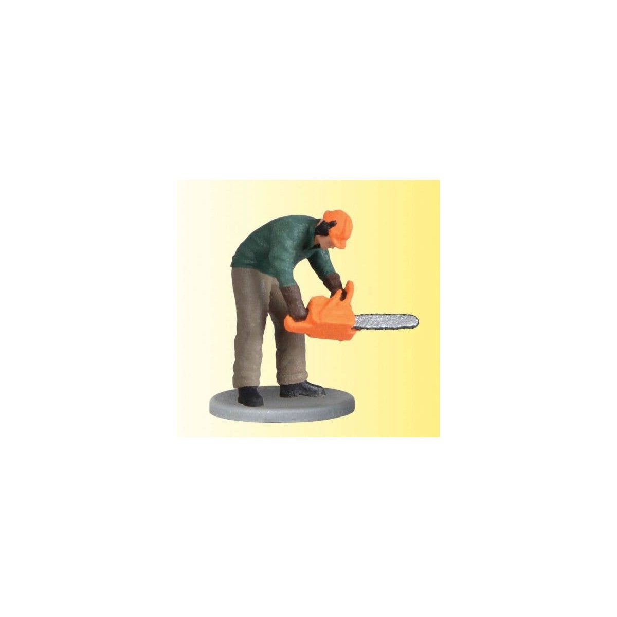 Animated Lumberjack w/Moving Chainsaw, HO, Viessmann Modellspielwaren 1548