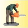 Animated Lumberjack w/Moving Chainsaw, HO, Viessmann Modellspielwaren 1548