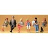 People Seated pkg(6), O, Preiser Kg 65327