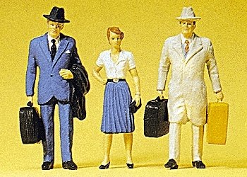 Standing Passengers, G, Preiser Kg 45034