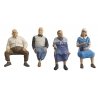 Pedestrians -- Seated Travellers 2, G, Preiser Kg 45122