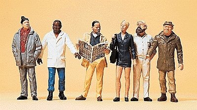 Pedestrians -- City Passers-By, G, Preiser Kg 45156