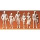 Unpainted Figures -- Passers-By, G, Preiser Kg 45178