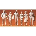 Unpainted Figures -- Passers-By, G, Preiser Kg 45178