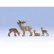 Deer -- Buck, Doe, 2 Fawns, O, Noch Gmbh & Co 17902