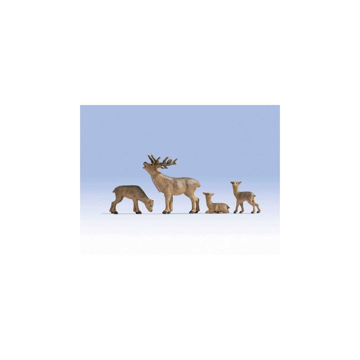 Deer -- Buck, Doe, 2 Fawns, O, Noch Gmbh & Co 17902