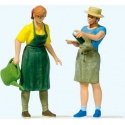 Recreation & Sports -- Women Gardening pkg(2), G, Preiser Kg 44928