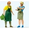 Recreation & Sports -- Women Gardening pkg(2), G, Preiser Kg 44928