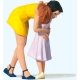 Woman Hugging Girl, G, Preiser Kg 44942