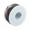 One-Conductor Hookup Wire - 18 Gauge - 55′ 16.8m -- Black, ALL, Wire Works 118160550