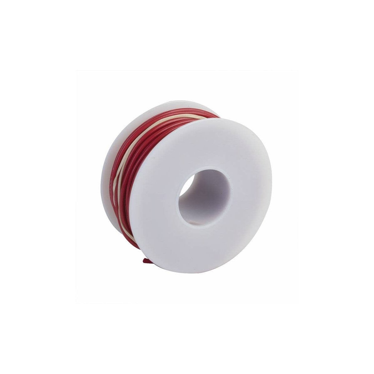 One-Conductor Hookup Wire - 18 Gauge - 55′ 16.8m -- Red, ALL, Wire Works 118160552