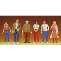 1/50 Scale Figures -- People Standing pkg(6), 1/50, Preiser Kg 68203