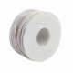 One-Conductor Hookup Wire - 18 Gauge - 55′ 16.8m -- White, ALL, Wire Works 118160559
