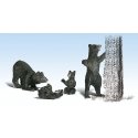 Scenic Accents(R) Figures -- Harry Bear & Family, G, Woodland Scenics 2551