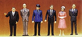 1/50 Scale Figures -- Pedestrians pkg(6), 1/50, Preiser Kg 68208