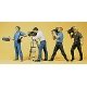 People Working -- Film Crew pkg(4), HO, Preiser Kg 10421