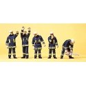 Emergency - Modern German Firefighters -- Technical Support Personnel, HO, Preiser Kg 10486