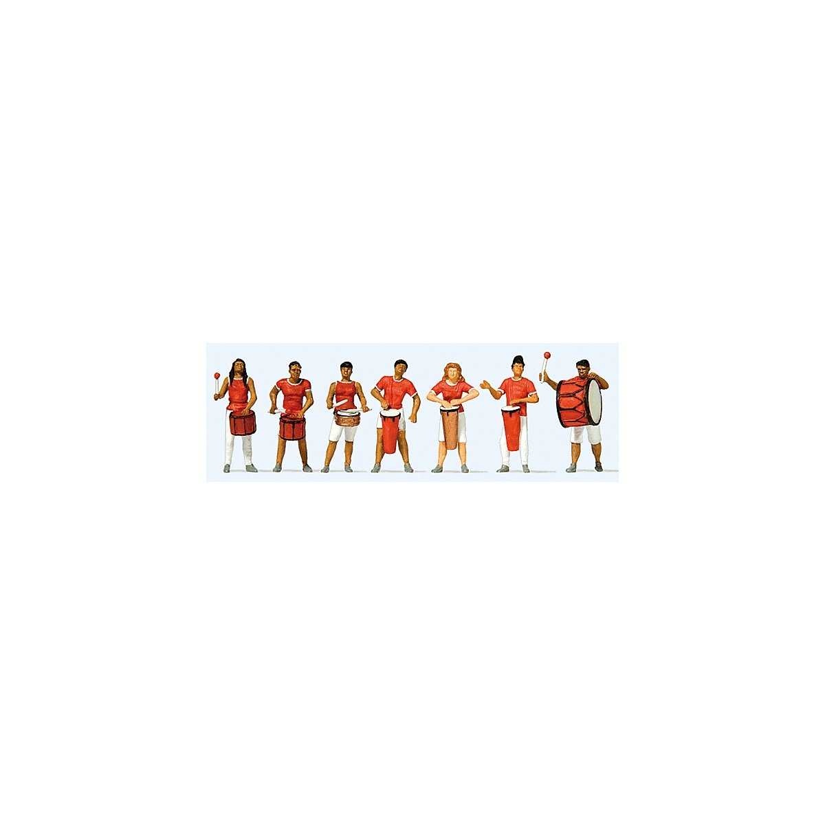 Samba Drumming Group -- pkg(7), HO, Preiser Kg 24626