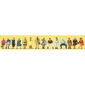 Passengers -- Seated Passengers - Package of 14, N, Preiser Kg 79199