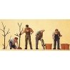 People Working -- Men Planting Trees, HO, Preiser Kg 10466