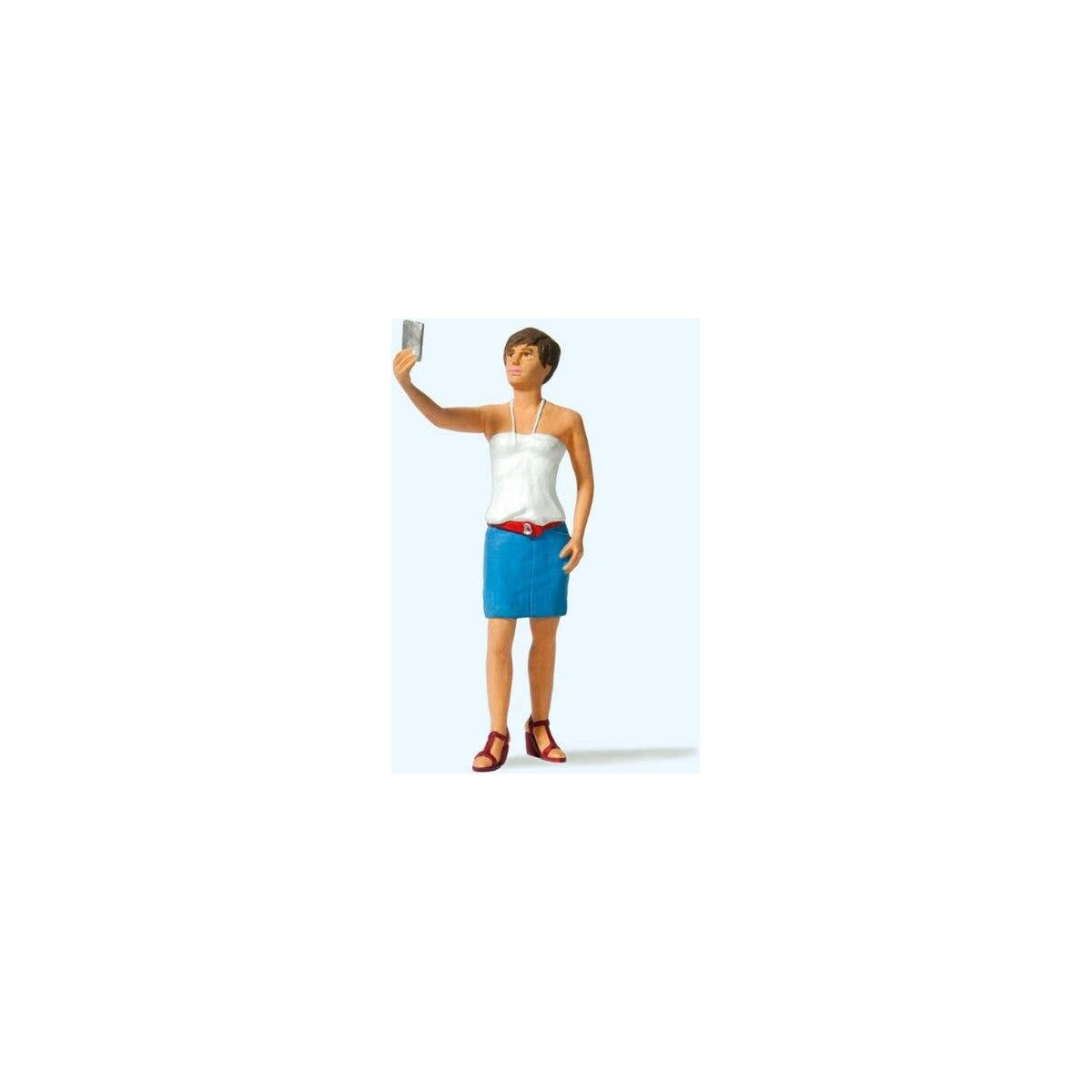 Woman Taking a Selfie, G, Preiser Kg 45524