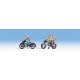 Motorcyclists/Motorbikers -- 3 People & 2 Bikes Set 1, HO, Noch Gmbh & Co 15904