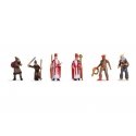 Santa Claus and Knecht Ruprecht -- pkg(6), HO, Noch Gmbh & Co 15929