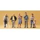 Pedestrians -- Passers By, HO, Preiser Kg 10454