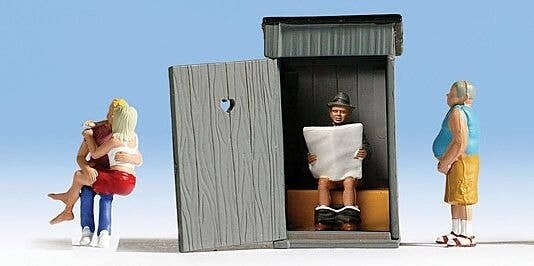 Figures & Outhouse -- pkg(6), N, Noch Gmbh & Co 36560