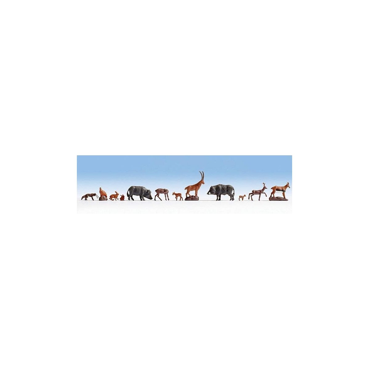Forest Animals -- pkg(9), TT, Noch Gmbh & Co 45745