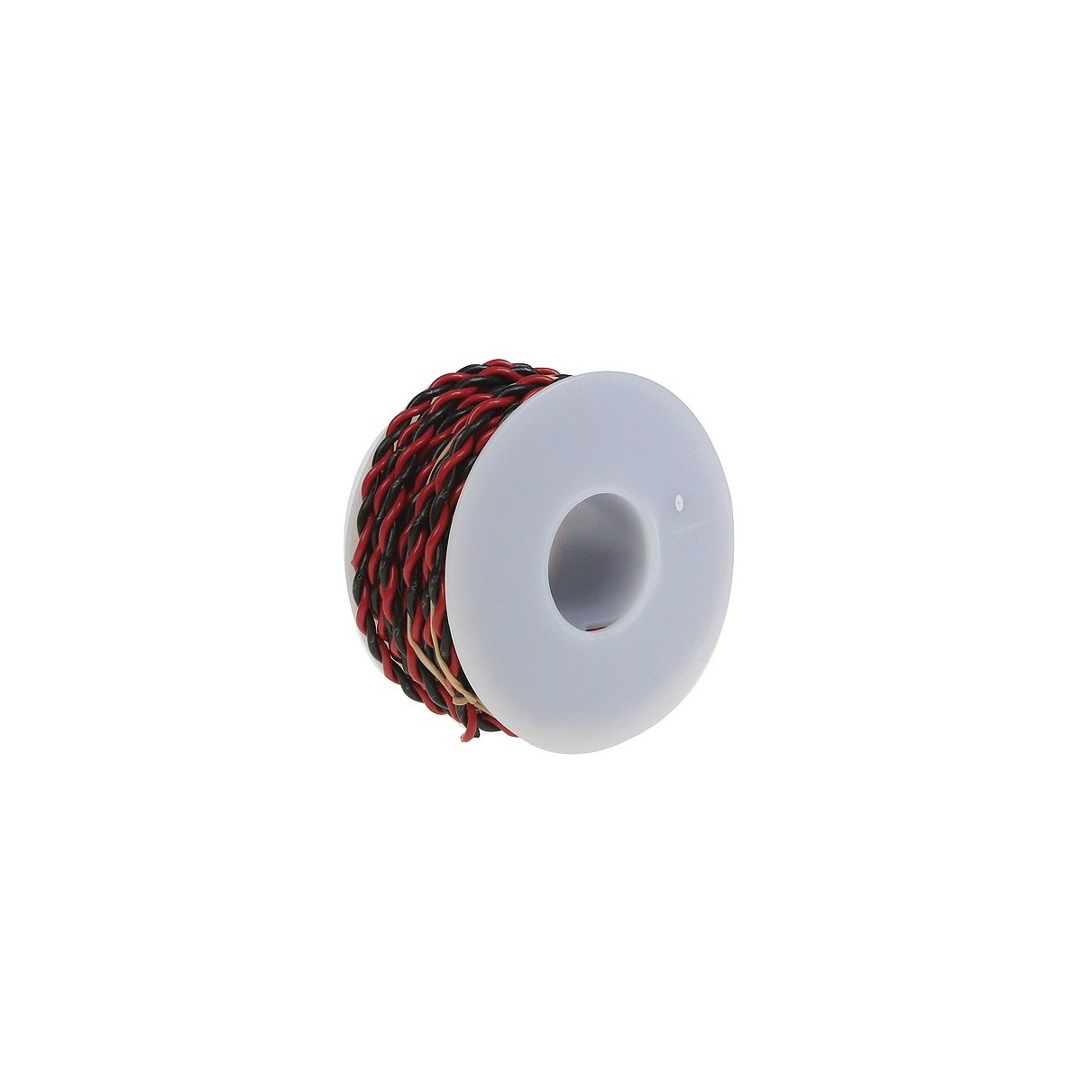 20 Gauge 2-Conductor Hookup Wire -- 25′ (black & red), ALL, Wire Works 220100250