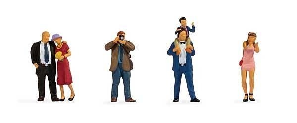 Wedding Guests -- pkg(6), HO, Noch Gmbh & Co 15864