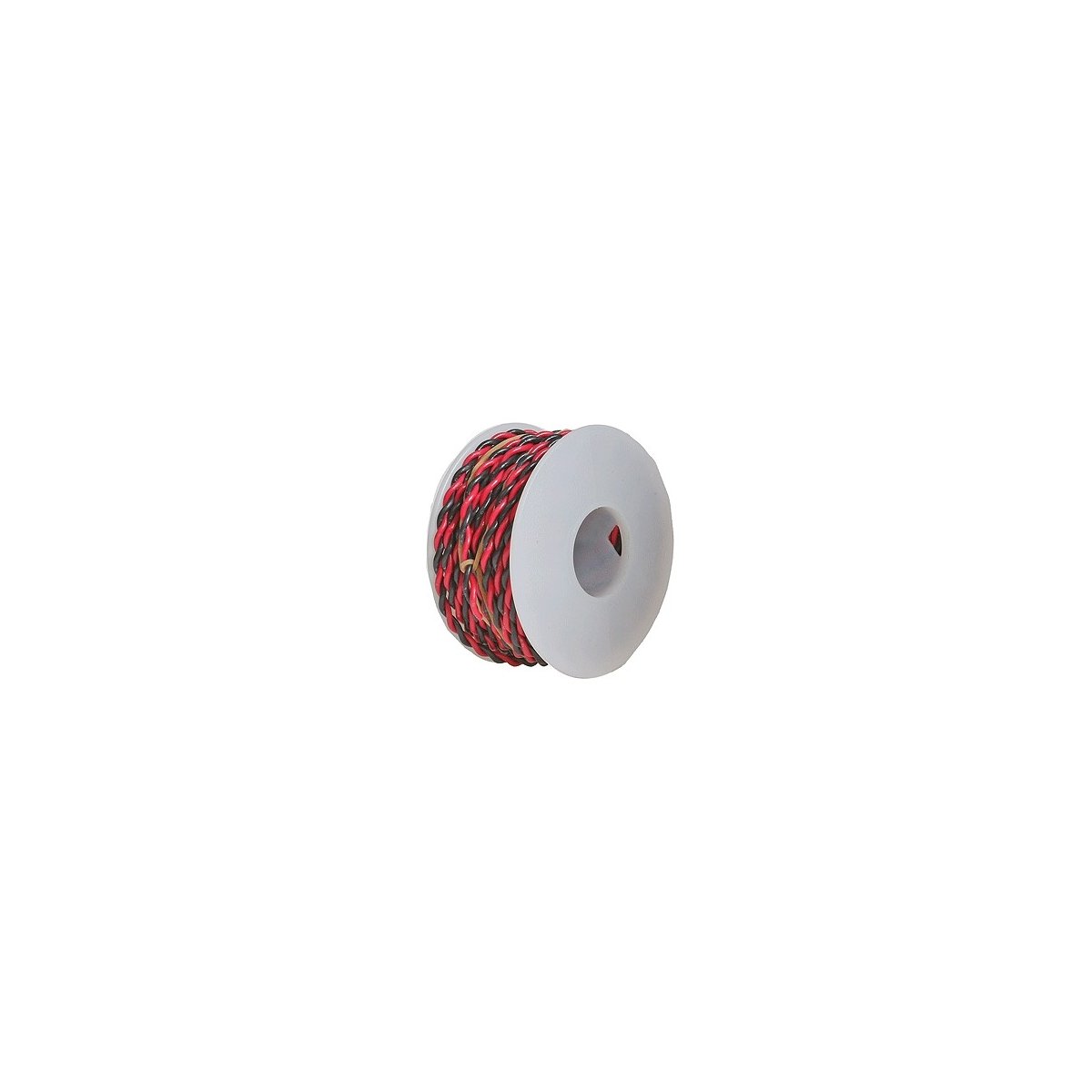 Two Conductor Hookup Wire - 22 Gauge - 30′ -- Black & Red, ALL, Wire Works 222070300