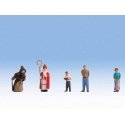 St Nicholas′ Day -- pkg(6), HO, Noch Gmbh & Co 15923