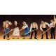 People Working -- Harvest Workers, HO, Preiser Kg 10045