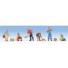 Gardeners -- 6 Figures and Accessories, HO, Noch Gmbh & Co 15613