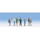 Passers By -- Set 2 pkg(6), HO, Noch Gmbh & Co 15520