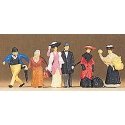 1900s Figures -- Travelers & Passers-By, HO, Preiser Kg 12138