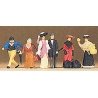 1900s Figures -- Travelers & Passers-By, HO, Preiser Kg 12138