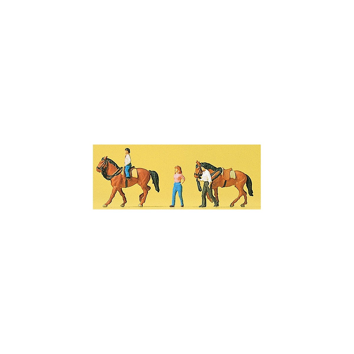 Sports & Recreation -- Horse Riders 1, N, Preiser Kg 79183