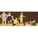 1900s Figures -- People Bathing, HO, Preiser Kg 12135