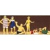 1900s Figures -- People Bathing, HO, Preiser Kg 12135
