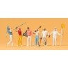 Recreation & Sports -- Golfers, HO, Preiser Kg 10231