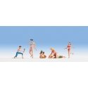 Bathers/Swimmers -- Set 2 pkg(6), HO, Noch Gmbh & Co 15842