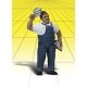 Scenic Accents(R) Figures -- Mechanic Supervisor, G, Woodland Scenics 2525