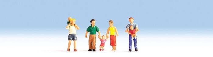 Parents & Children -- Set 2 pkg(7), HO, Noch Gmbh & Co 15592